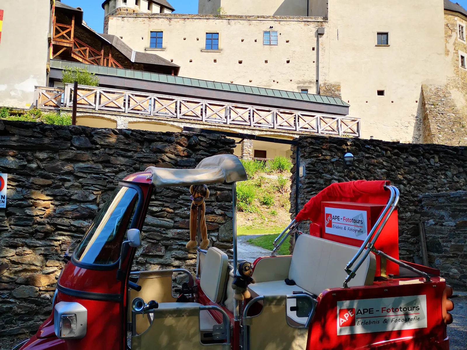 Burg Lockenhaus Seitenansicht