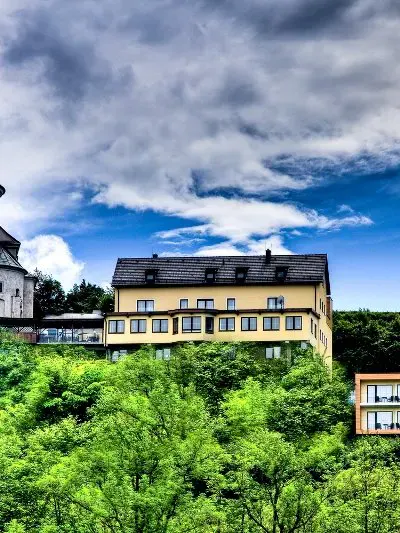 Aussenansicht des Hotels und Restaurant Christkindlwirt