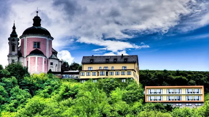 Aussenansicht des Hotels und Restaurant Christkindlwirt