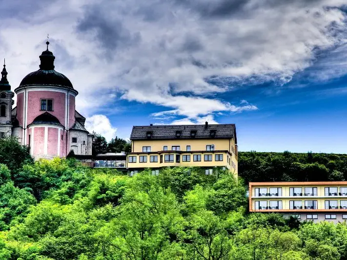 Aussenansicht des Hotels und Restaurant Christkindlwirt