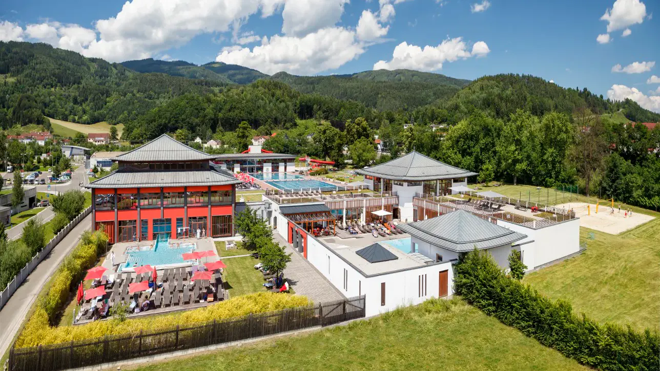 Aussenansicht des Asia Hotel und Spa Leoben