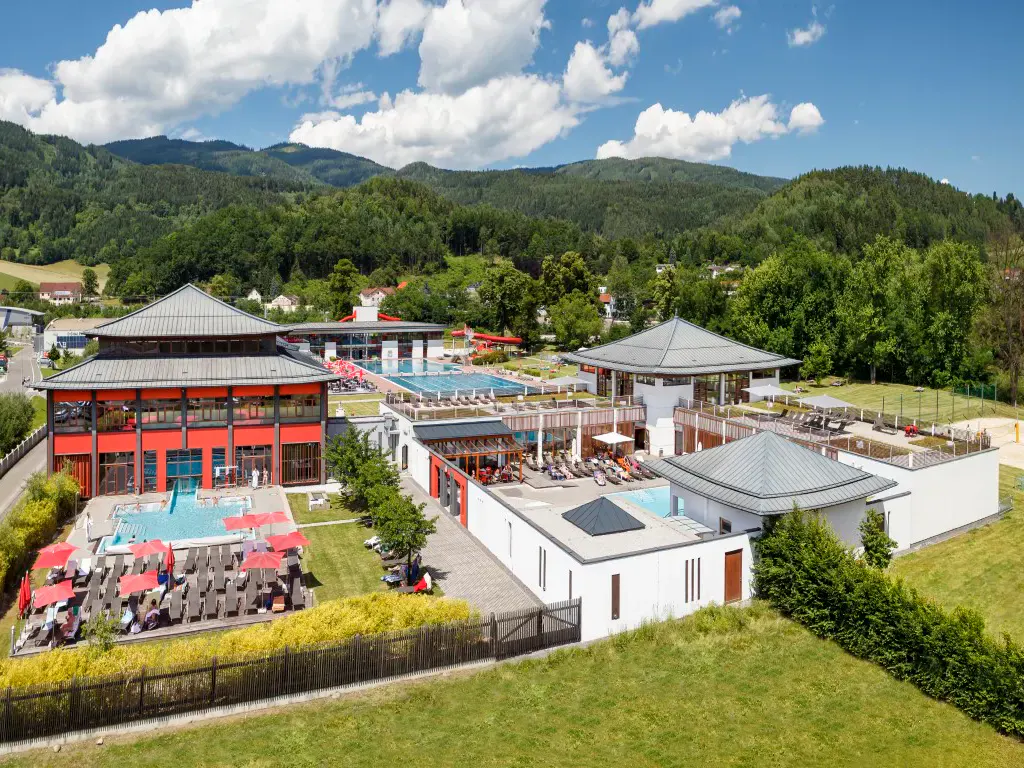 Aussenansicht des Asia Hotel und Spa Leoben