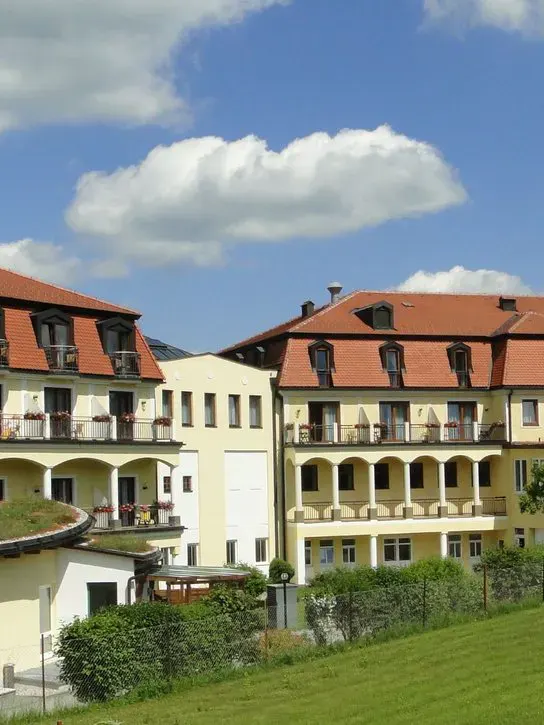 Aussenansicht des Kurhotels Moorbad Bad Großpertholz