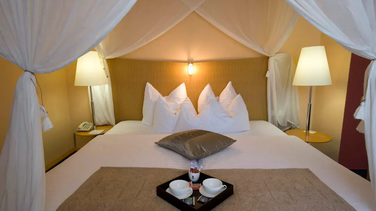 Beispiel eines Doppelzimmers in der Lotus Therme Hotel und Spa