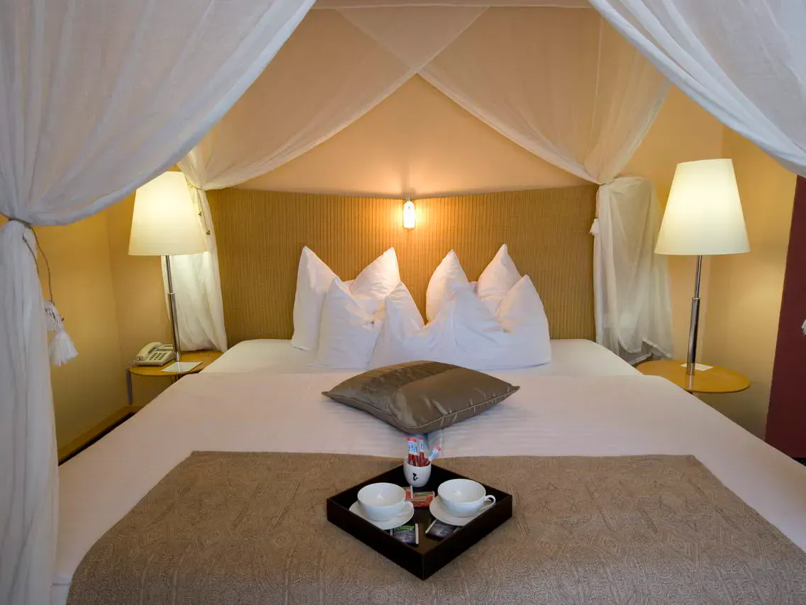 Beispiel eines Doppelzimmers in der Lotus Therme Hotel und Spa