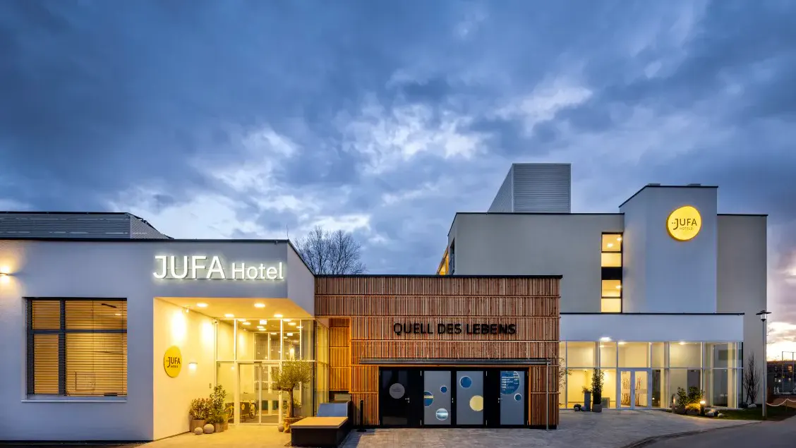 Aussenansiht des JUFA Hotels Bad Radkersburg