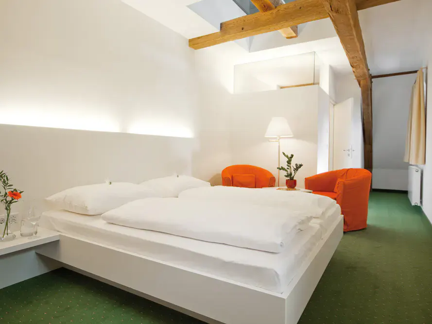 Doppelzimmer-Beispiel im Schüttkasten Geras
