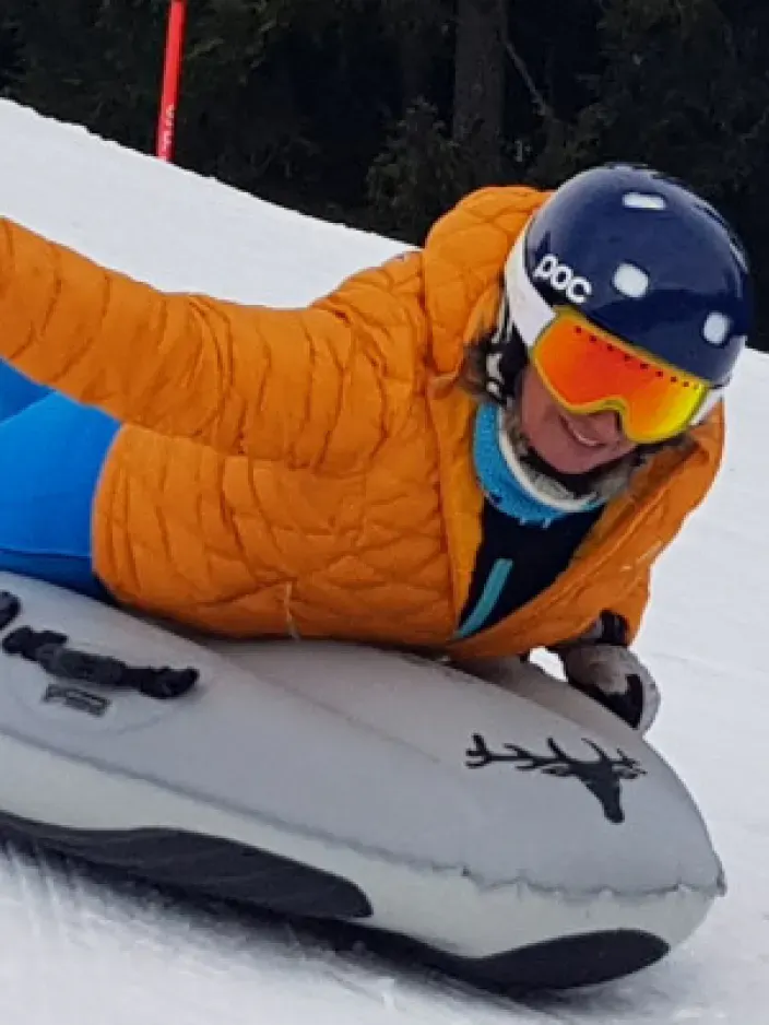 Airboarden auf der Reiteralm