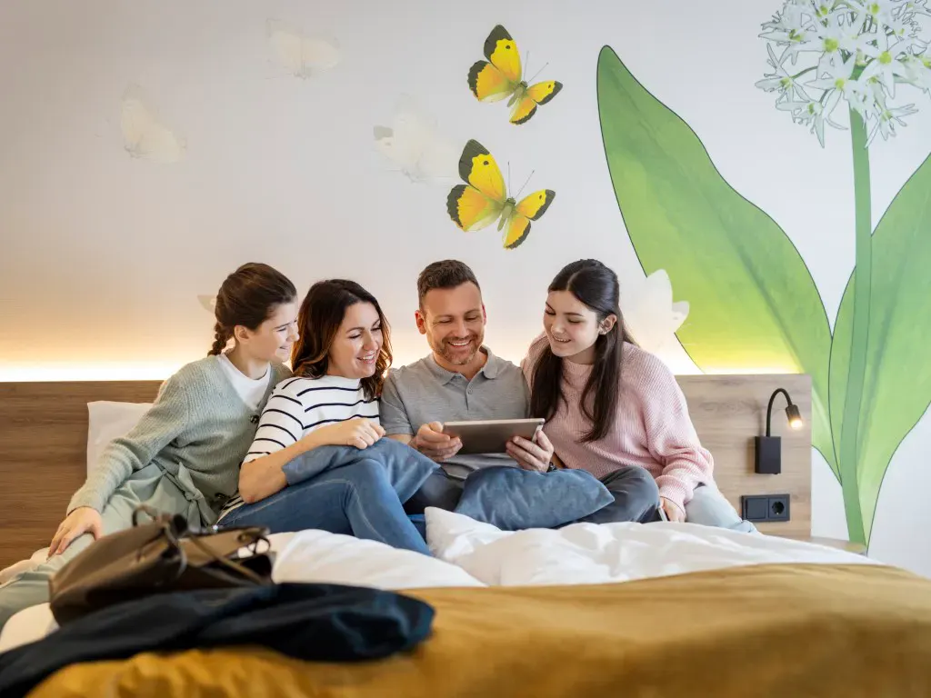 Familienbett im JUFA Hotel Bad Radkersburg