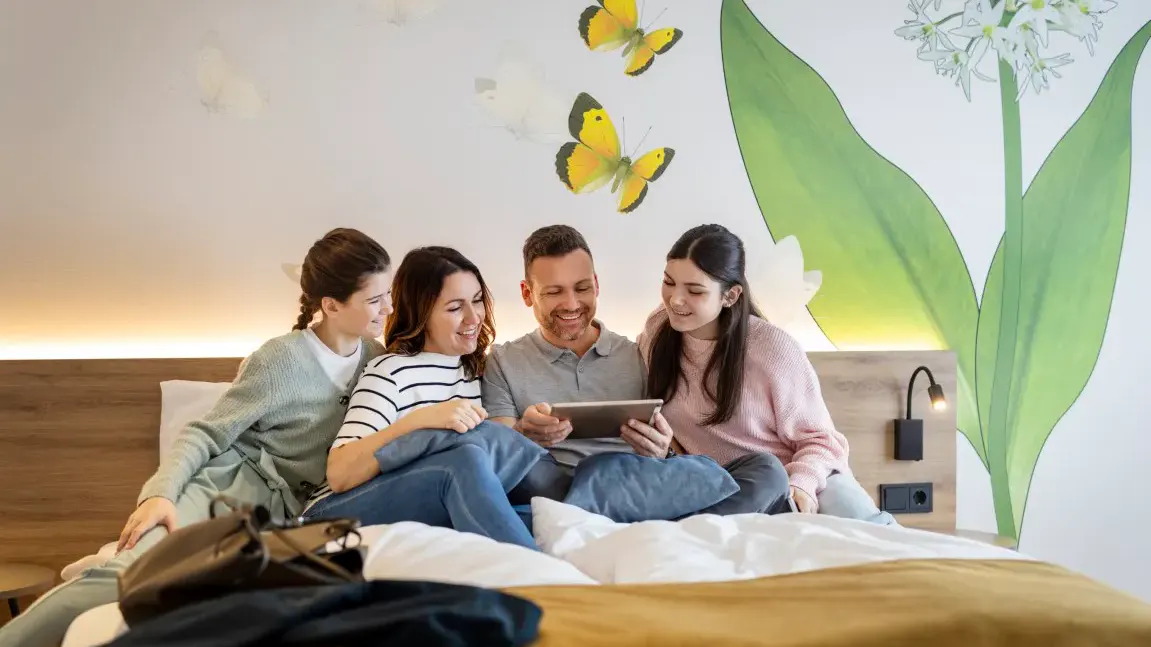 Familienbett im JUFA Hotel Bad Radkersburg