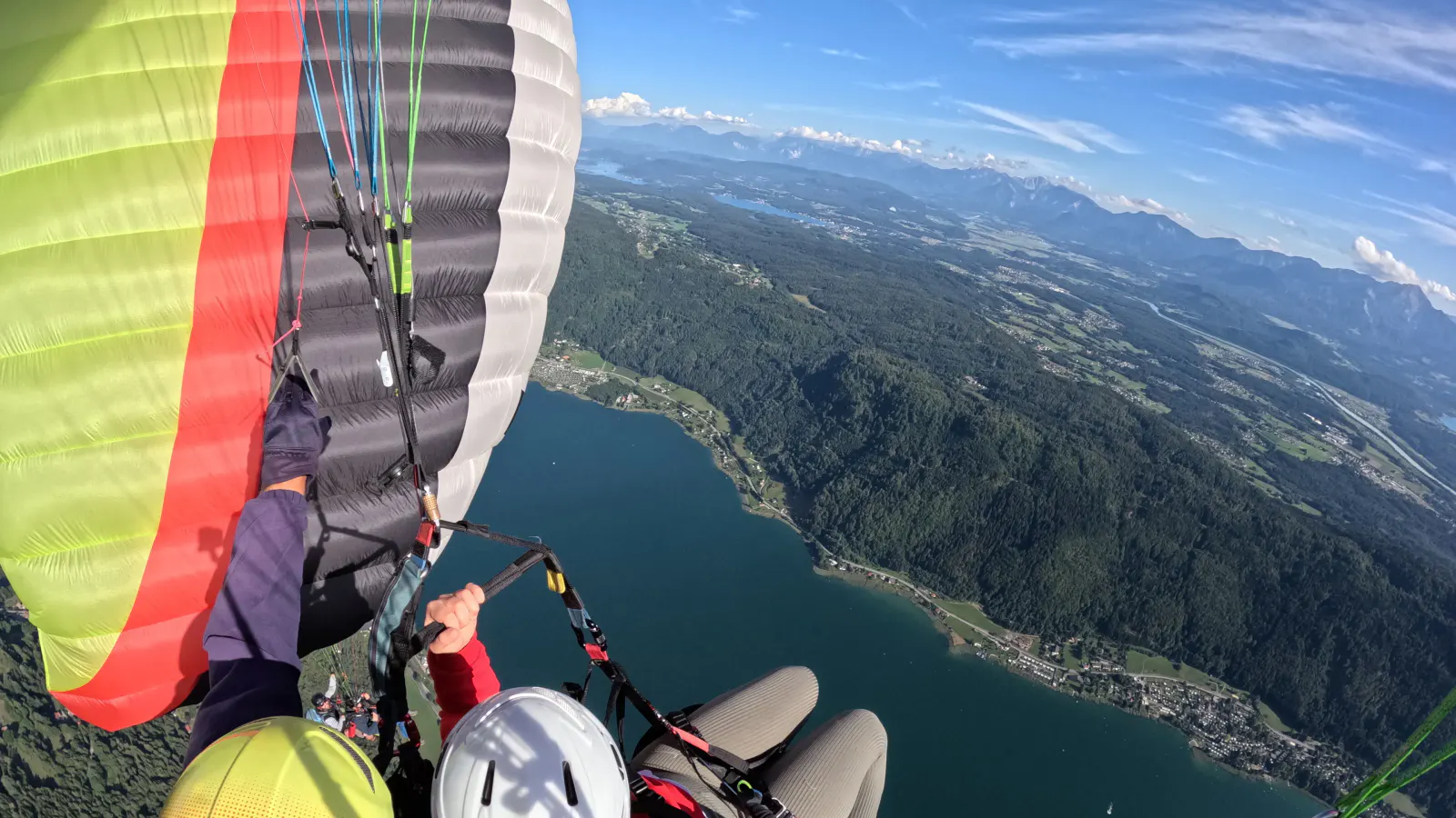 Spaß zu zweit übern Ossiachersee