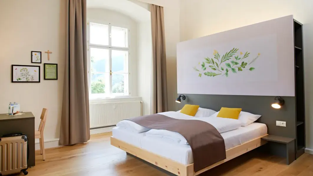 Beispiel eines Doppelzimmers im JUFA Hotel Stift Gurk