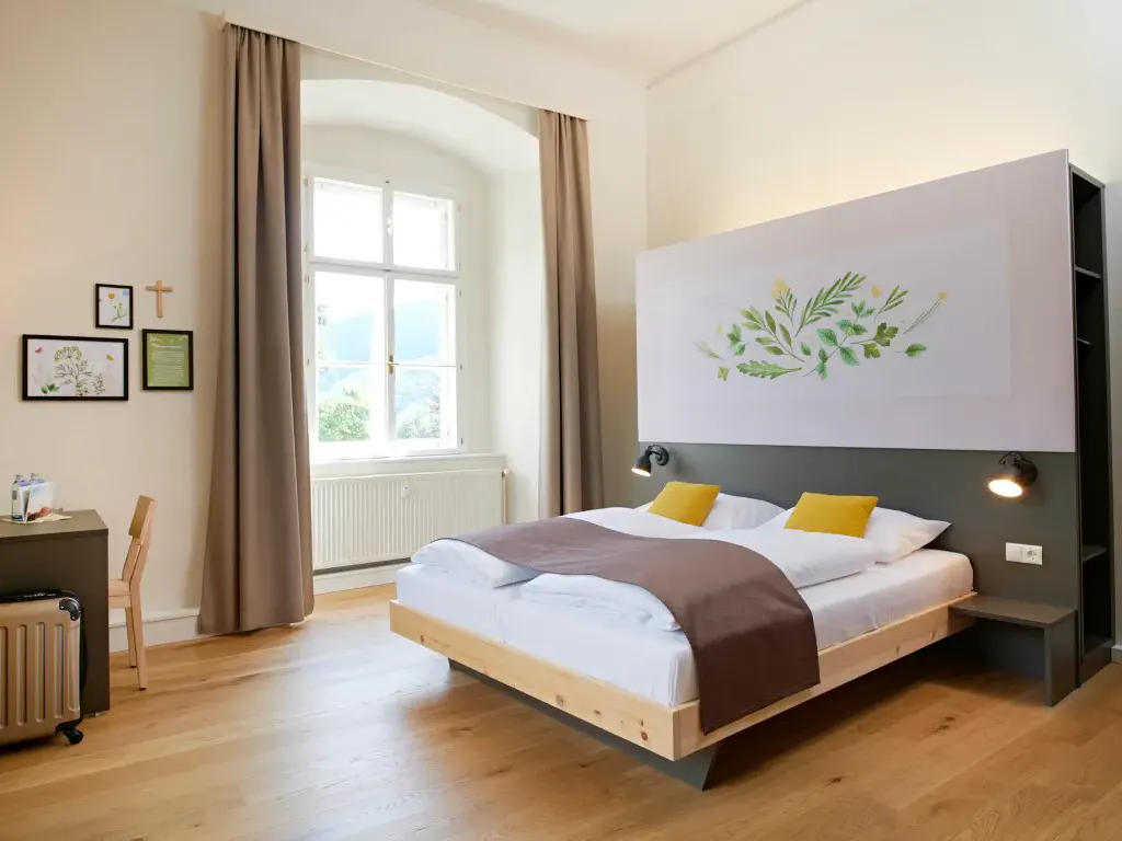 Beispiel eines Doppelzimmers im JUFA Hotel Stift Gurk