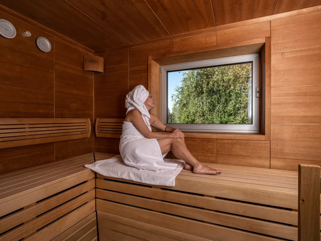 Sauna des Hotels Ottenstein - Das Wohlfühlhotel