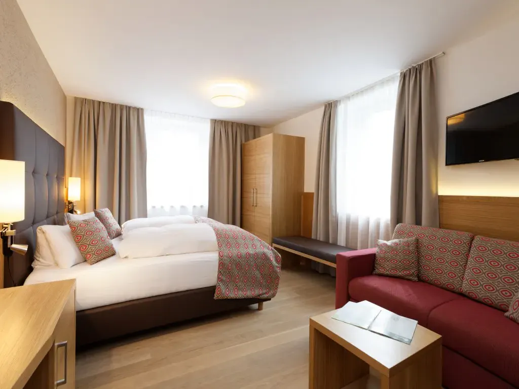 Zimmerbeispiel im Hotel Restaurant Donauhof