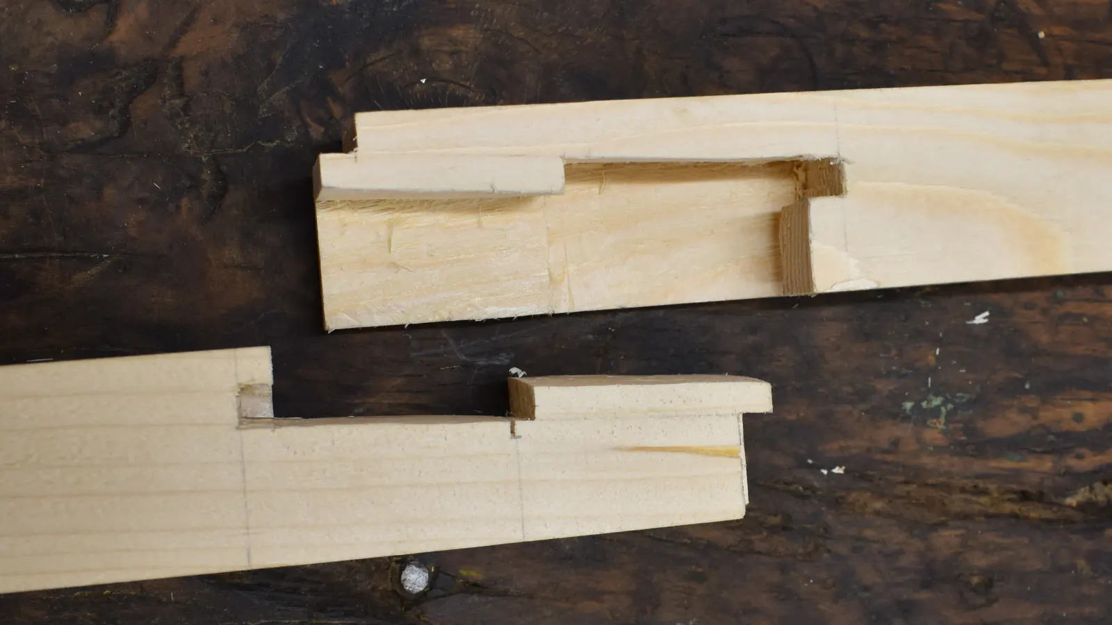 Japansiche Holzverbindung