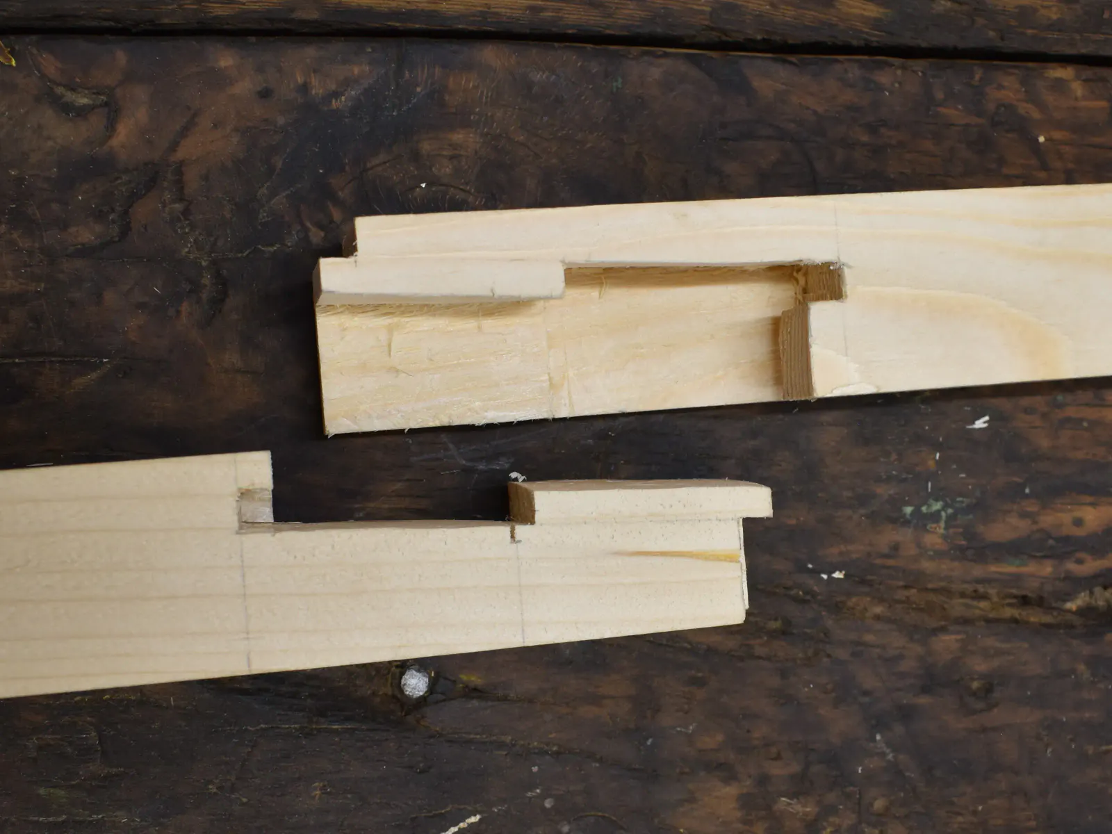 Japansiche Holzverbindung