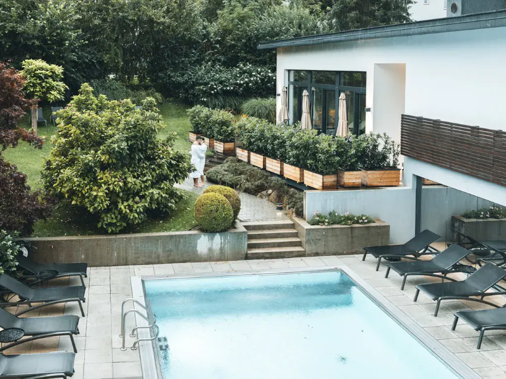Aussenpool des Kuschelhotels Loipersdorf