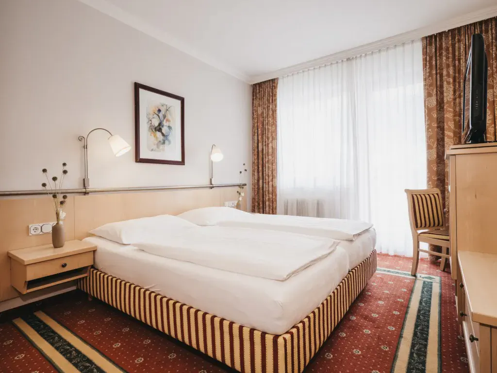 Beispiel eines Doppelzimmers Standard im Sporthotel Royer