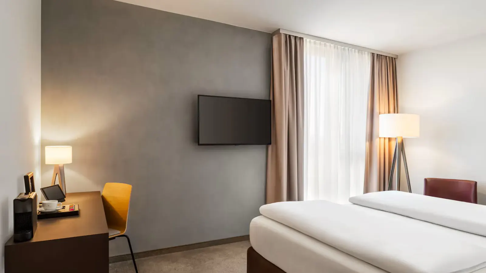 Zimmerbeispiel im AMEDIA Hotels Lustenau