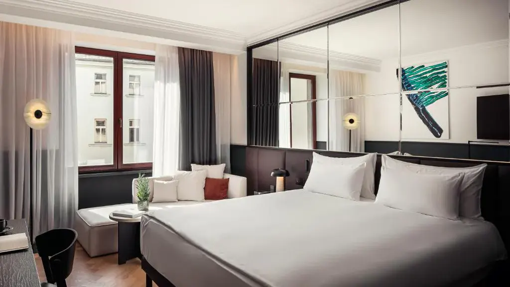 Beispiel eines Doppelzimmers im Almanac X Alcron Prague