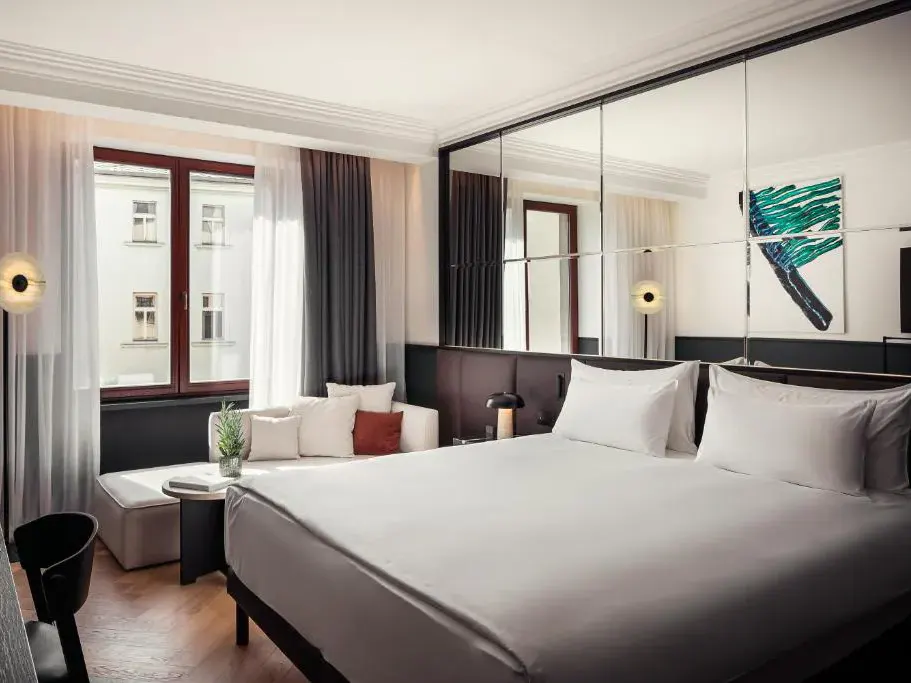 Beispiel eines Doppelzimmers im Almanac X Alcron Prague