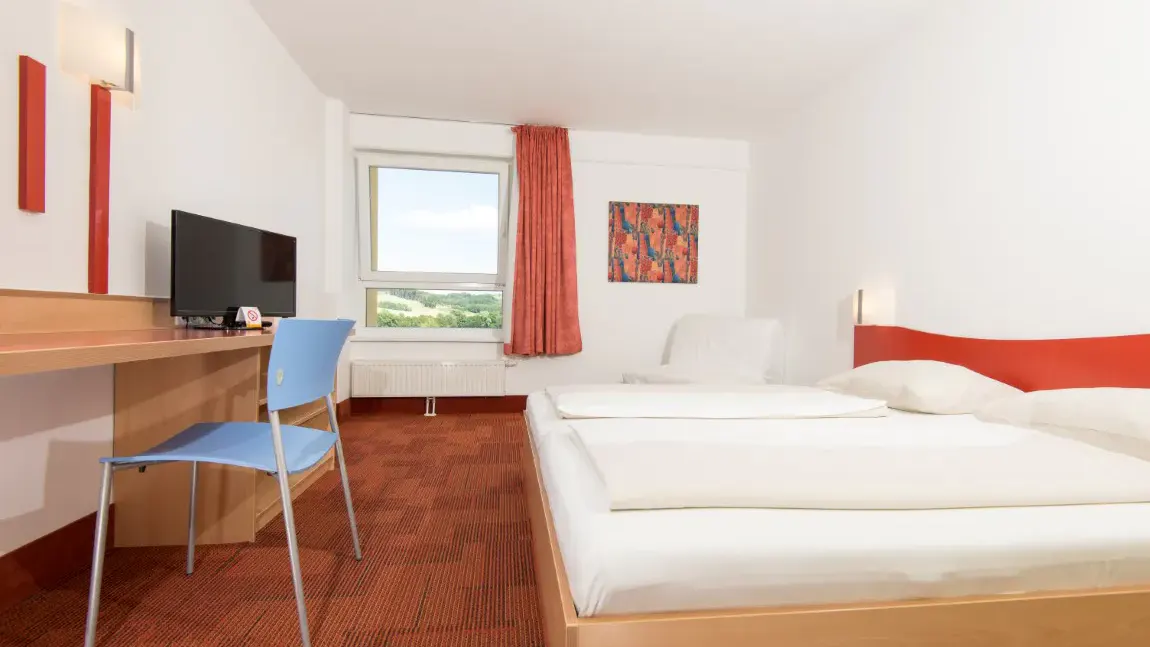 Beispeil eines Doppelzimmers im H2O Hotel-Therme-Resort