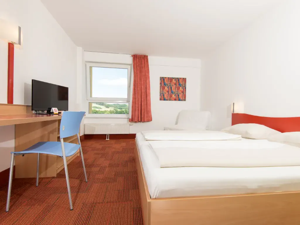 Beispeil eines Doppelzimmers im H2O Hotel-Therme-Resort
