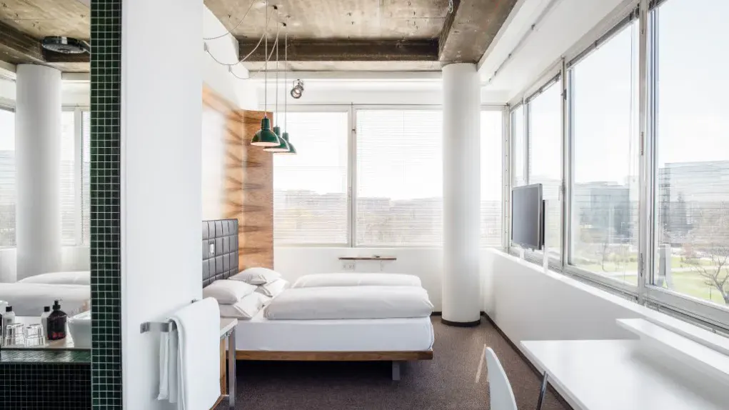 Beispiel eines Doppelzimmers des Hotel Daniel Vienna