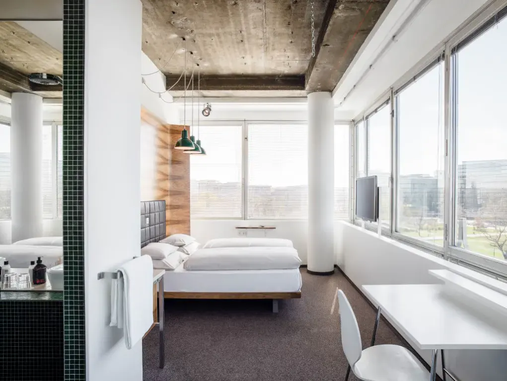 Beispiel eines Doppelzimmers des Hotel Daniel Vienna