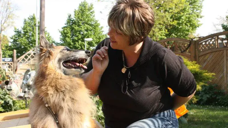Mensch mit Hund