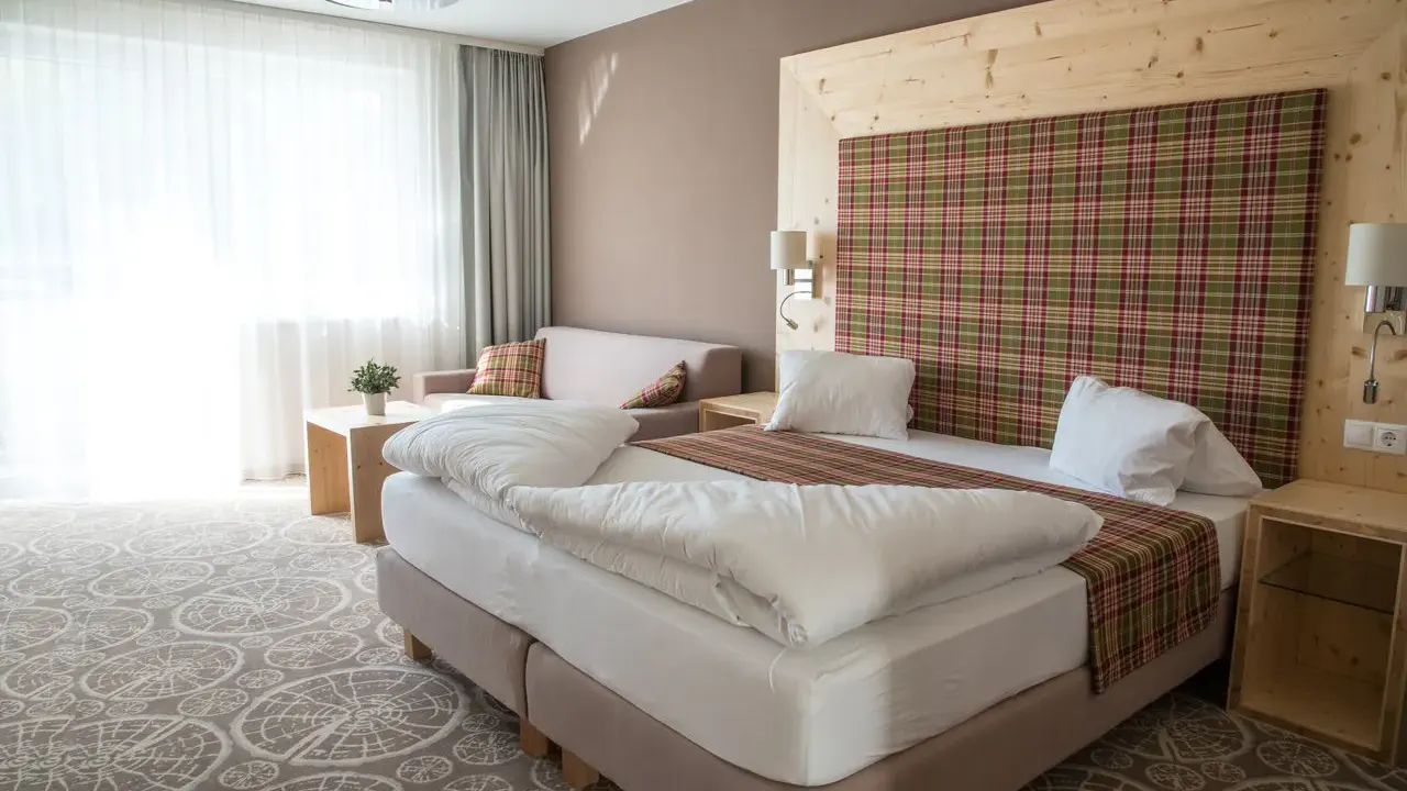 Beispiel eines neuen Doppelzimmers im Boutique Seehotel Erla
