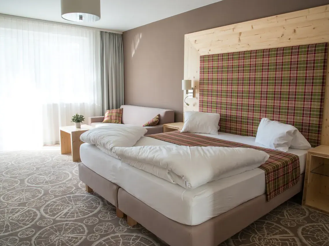Beispiel eines neuen Doppelzimmers im Boutique Seehotel Erla