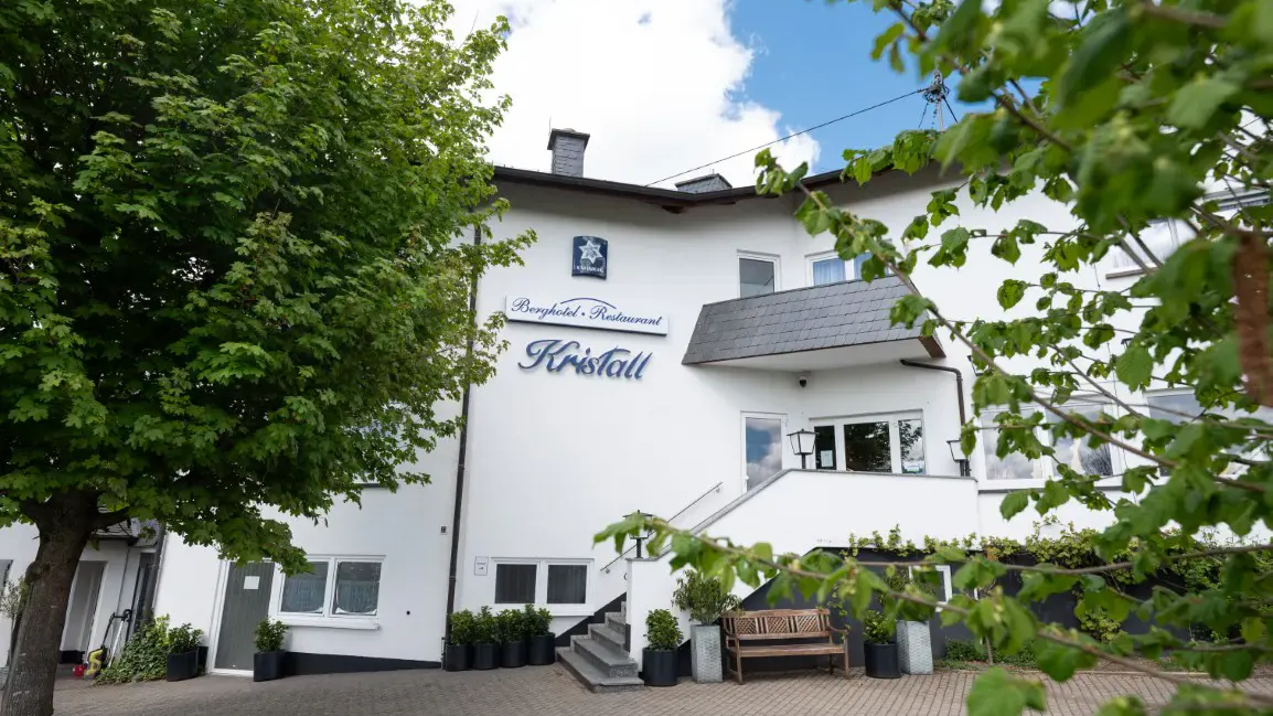 Aussenansicht des Berghotels Kristall in Idar-Oberstein