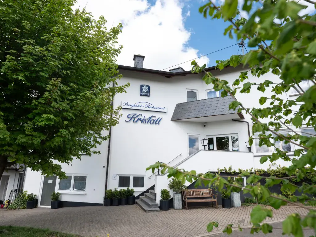 Aussenansicht des Berghotels Kristall in Idar-Oberstein