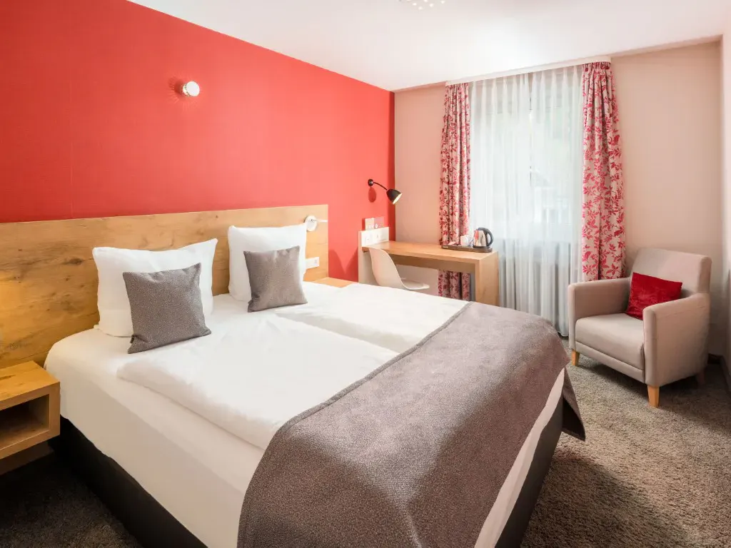 Zimmerbeispiel im Hotel Azenberg
