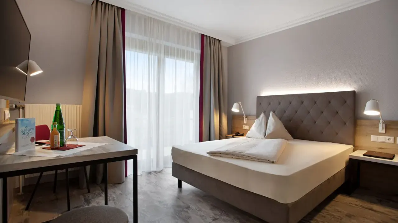 Beispiel eines Genießer-Einzelzimmers im Kurhotel Moorbad Bad Großpertholz