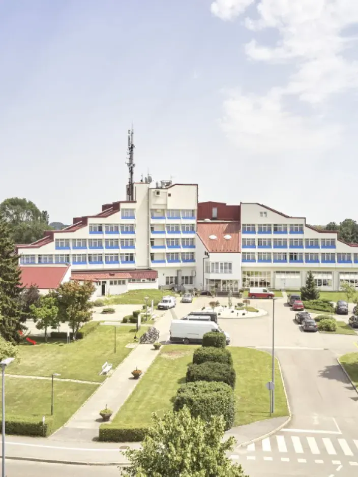 Aussenansicht des Thermal Resorts Lendava
