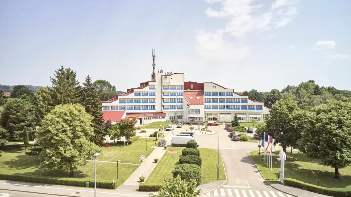 Aussenansicht des Thermal Resorts Lendava