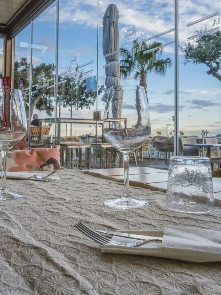 Terrasse im Hotel Villa Giada