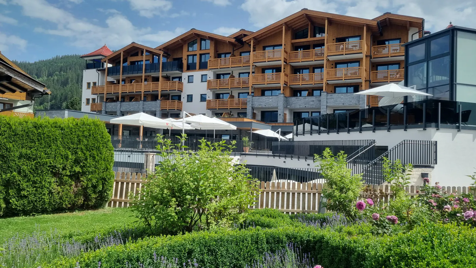 Aussenansicht des Hotels Ferienwelt Kesselgrub