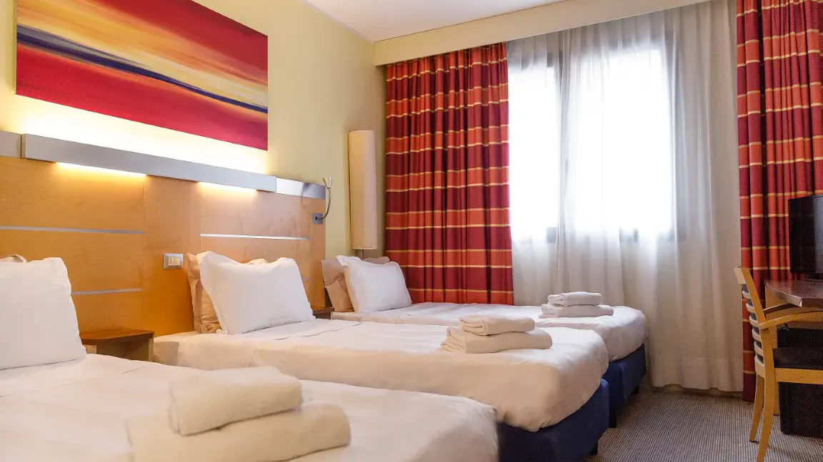 Beispiel eines Doppelzimmers im BW Palace Inn Ferrara