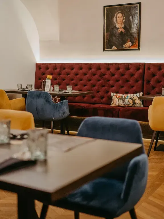Blick in das Restaurant des Hotels Palais 26