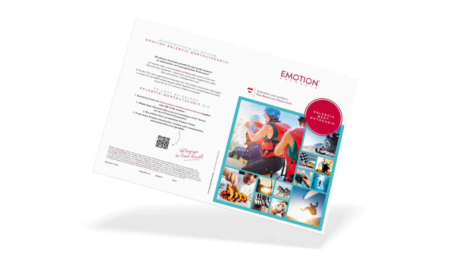 EMOTION Erlebnis Wertgutschein PDF