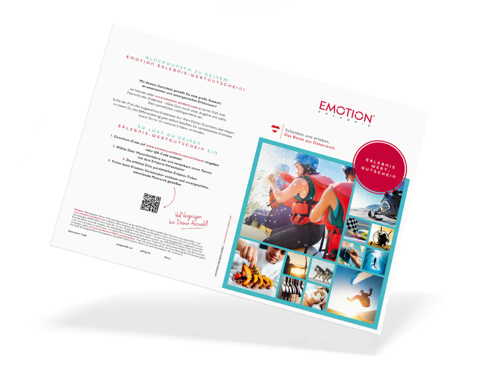 EMOTION Erlebnis Wertgutschein PDF