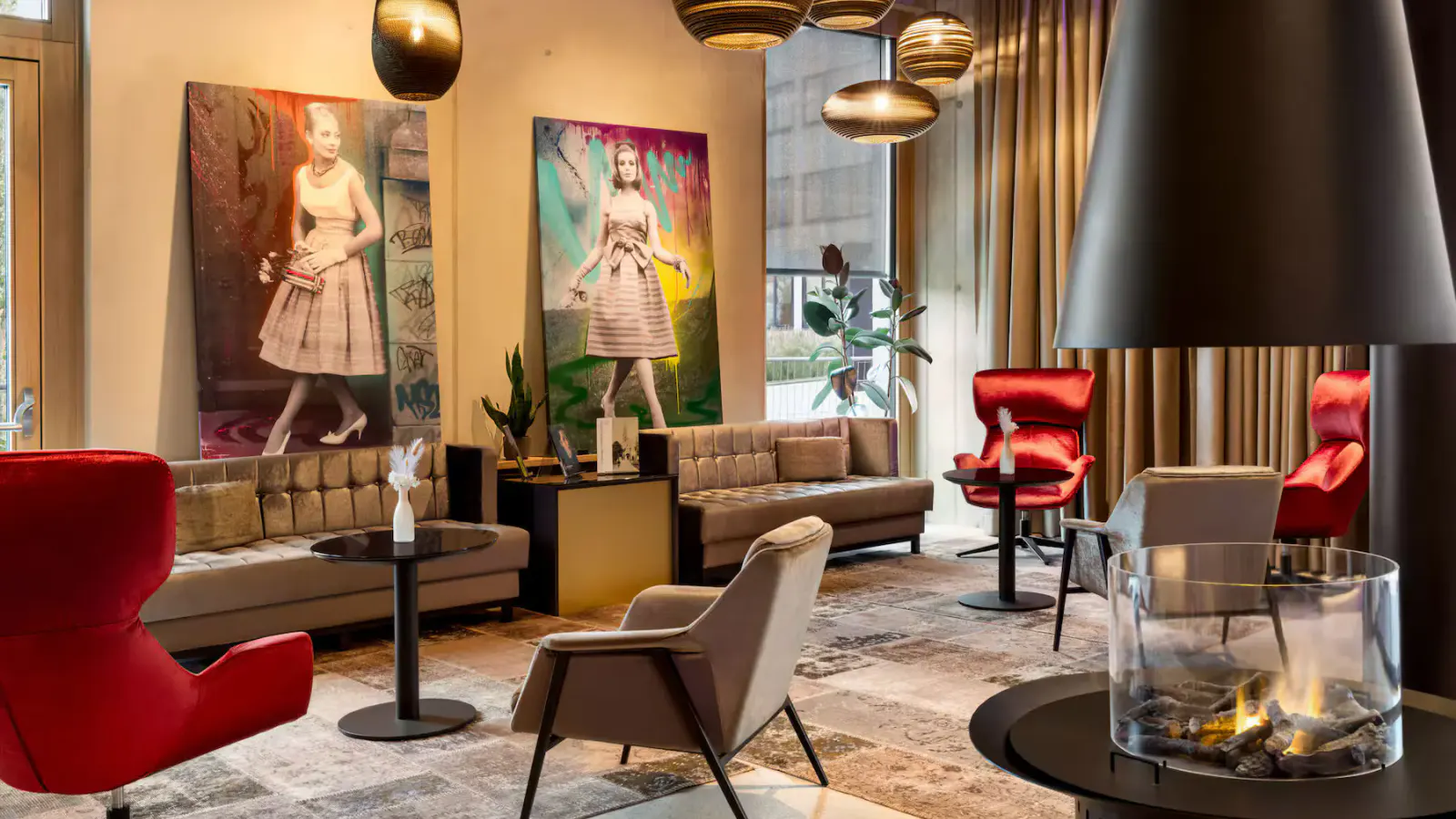 Lobby des AMEDIA Hotels Lustenau