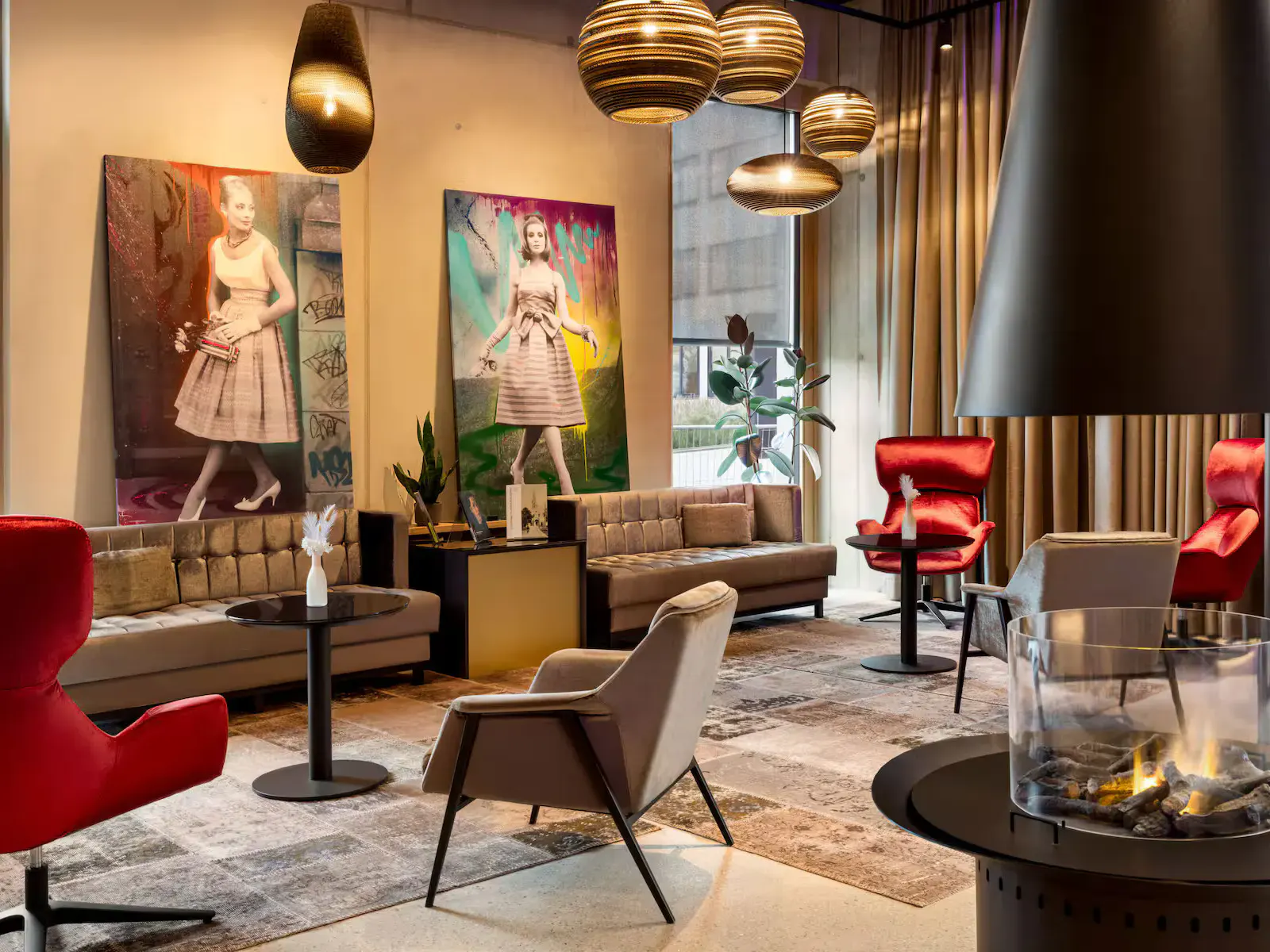 Lobby des AMEDIA Hotels Lustenau