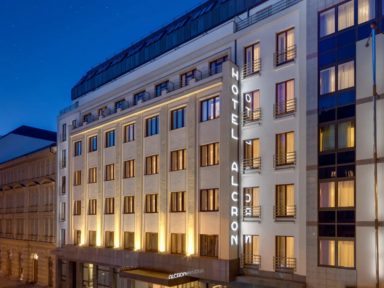 Aussenansicht des Almanac X Alcron Prague