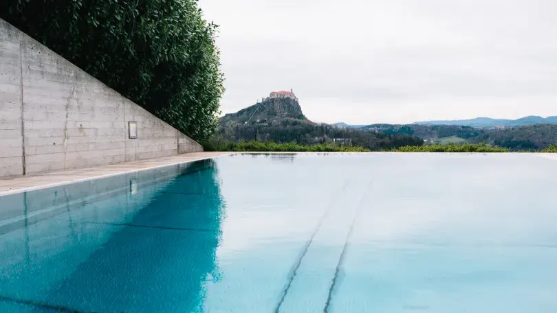 Aussenpool des Genusshotels Riegersburg