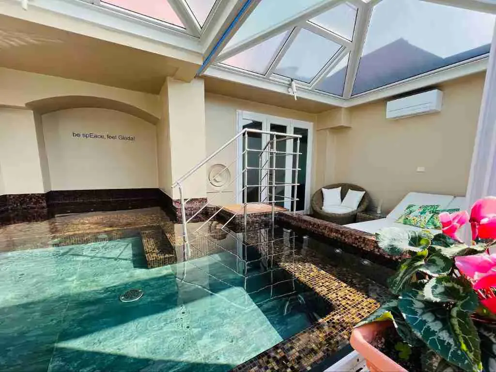 Spabereich der Villa Giada